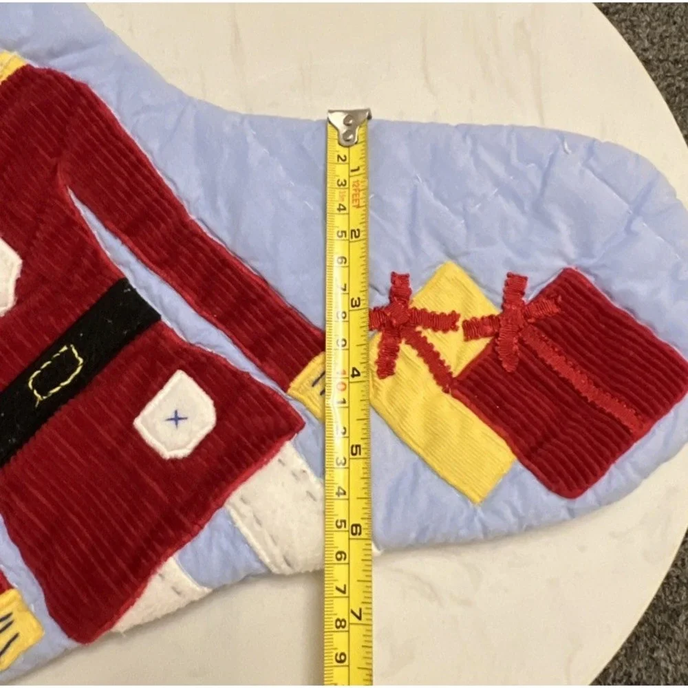 Pottery Barn Kids Nutcracker Christmas Stocking Quilted Appliqué Holiday PBK